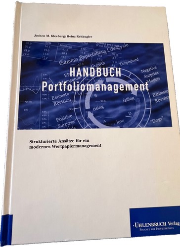 Handbuch portfoliomanagement - handbuch,