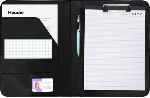 Leder organizer mit - a4, leder-organizer