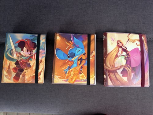 Disney lorcana tcg - disney, binder