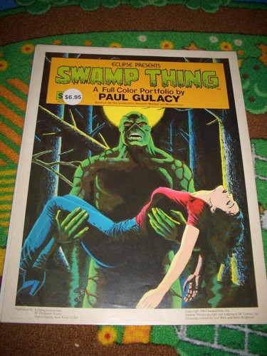 Swamp thing portfolio - swamp,